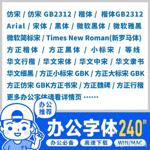 字体仿宋gb2312下载2026