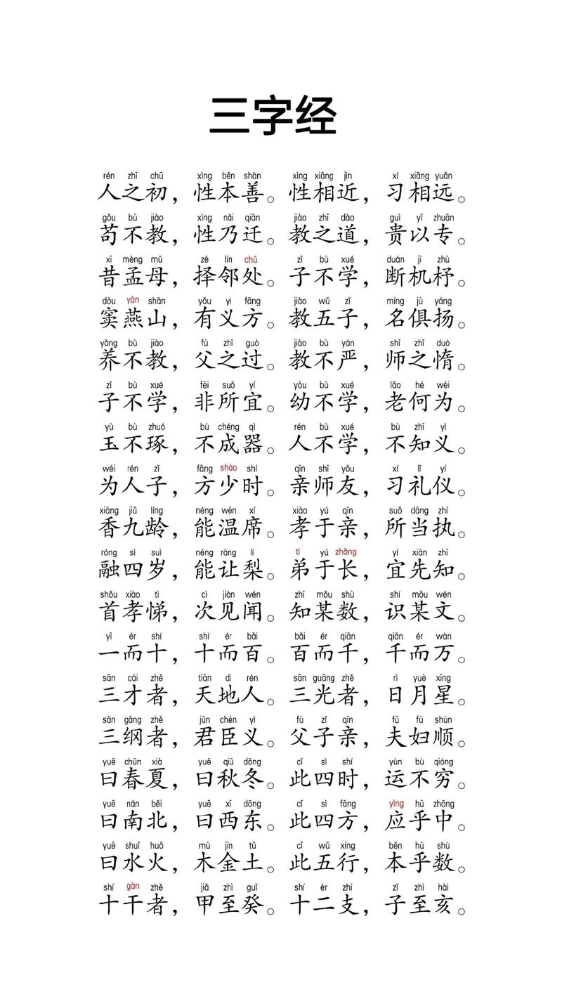 三字经儿童版截图