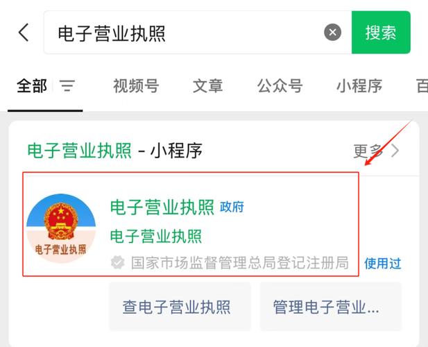 营业执照下载截图