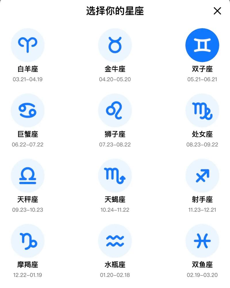 星座运势截图