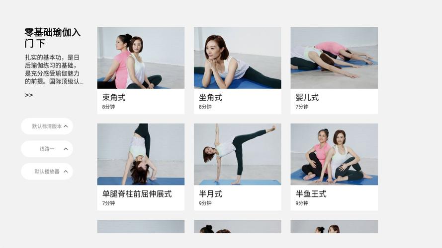 瑜伽视频下载截图