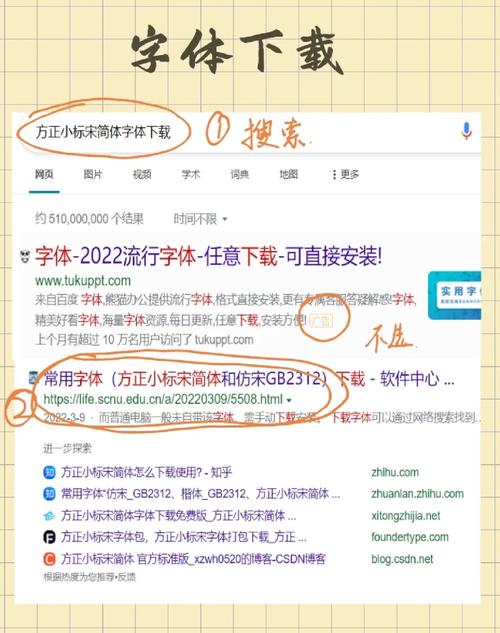 电脑字体下载截图