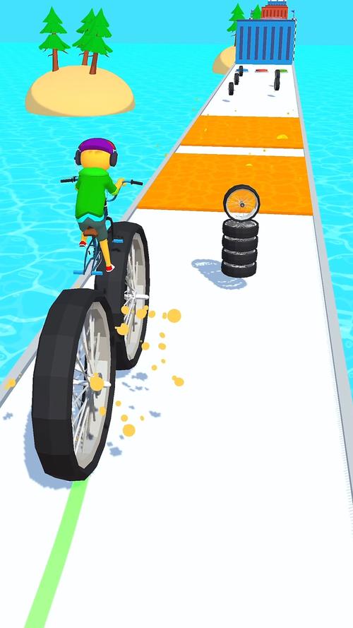 自行车游戏截图