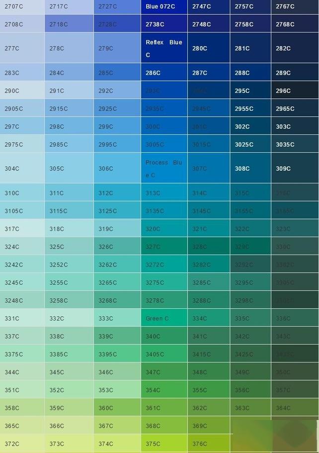 潘通色卡电子版