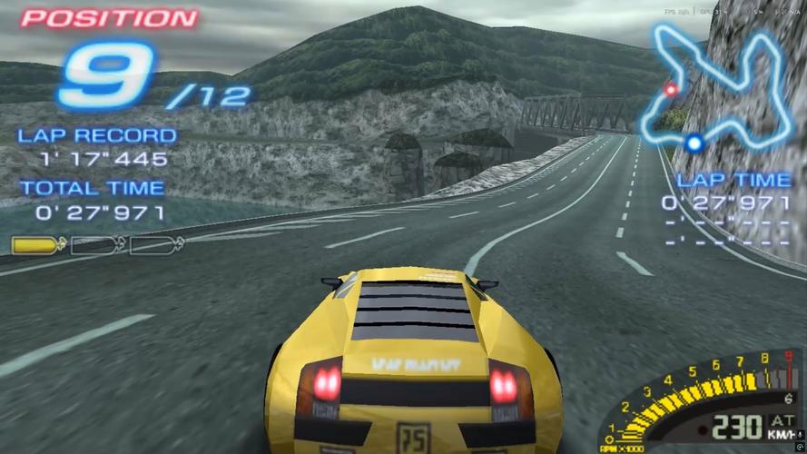 psp山脊赛车2存档