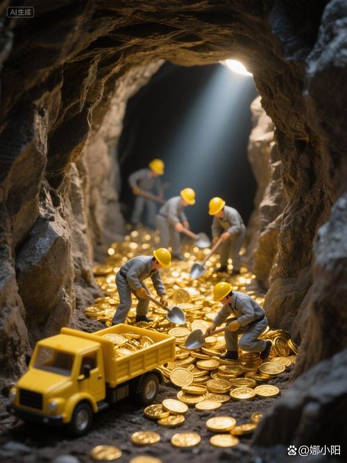 矿工挖金子