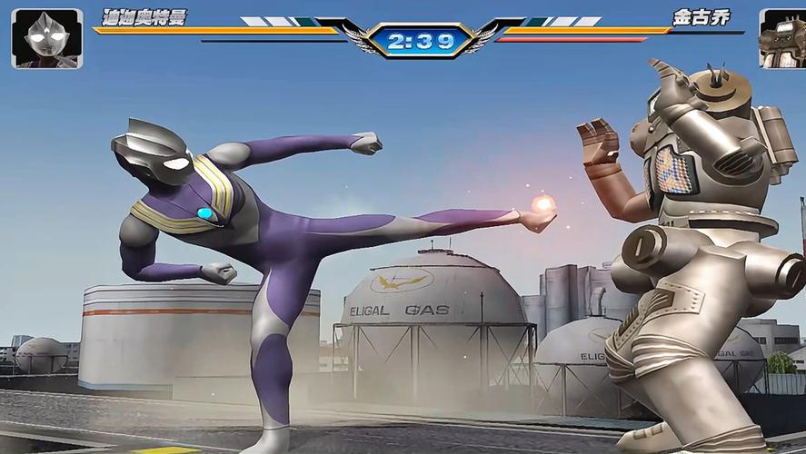 奥特曼格斗小游戏