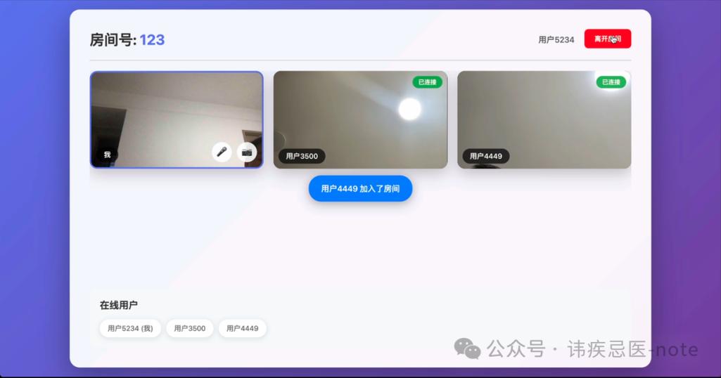 视频语音聊天室