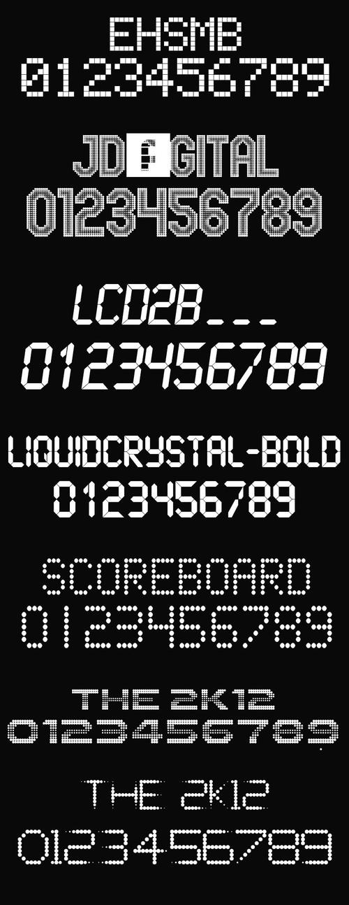 艺术字体库打包下载