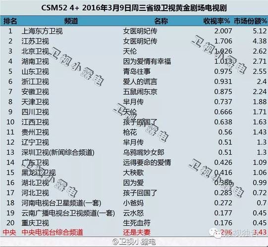 卫视小露电截图