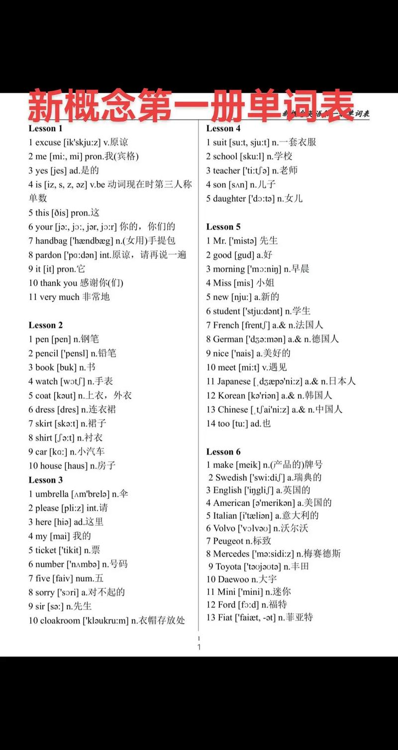 新概念英语单词通截图