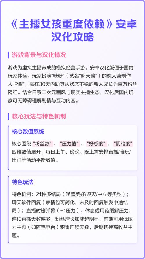 主播女孩重度依赖安卓汉化手游下载v1.0.8