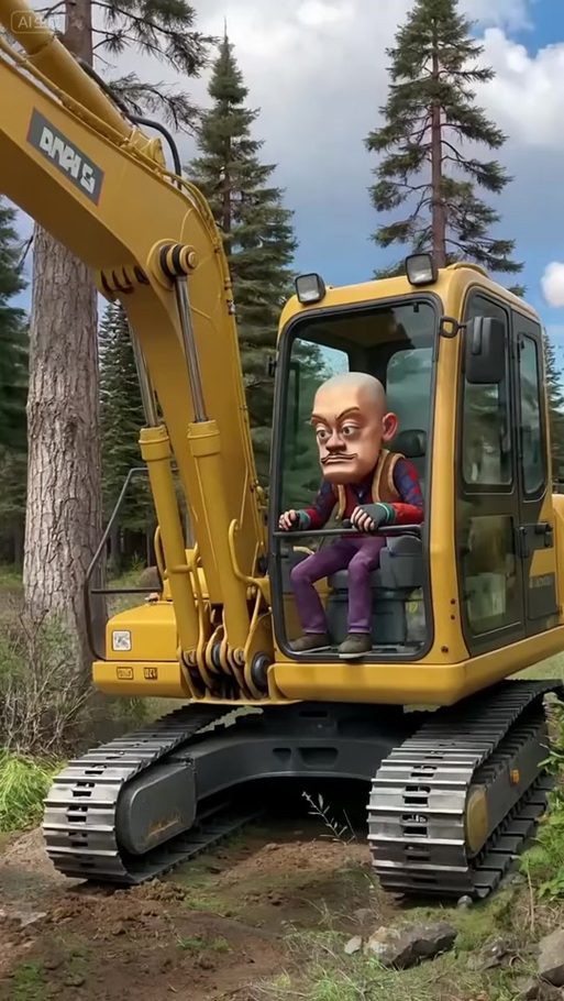 光头强开挖掘机截图