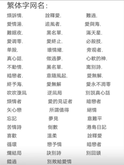 qq昵称繁体字转换2026最新版
