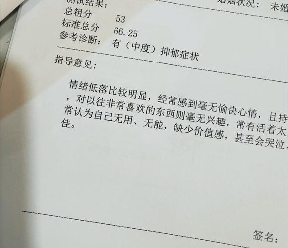 抑郁症单子图片