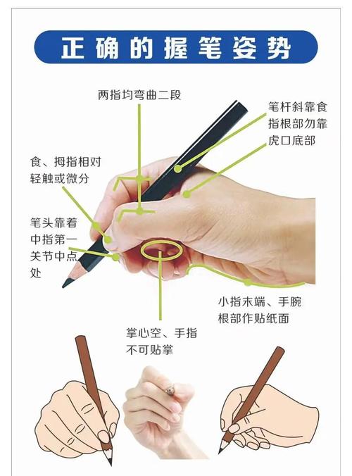 正确的握笔姿势视频2026