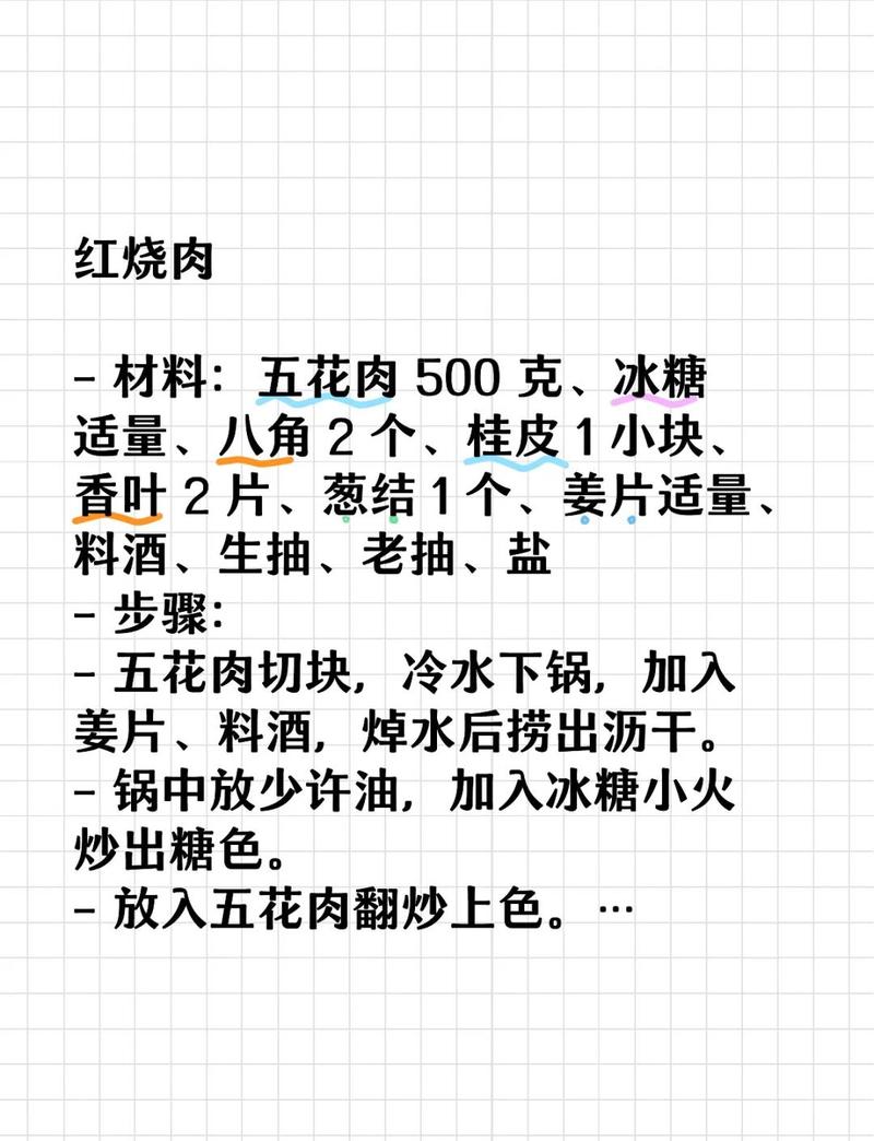 红烧肉制作方法视频2026