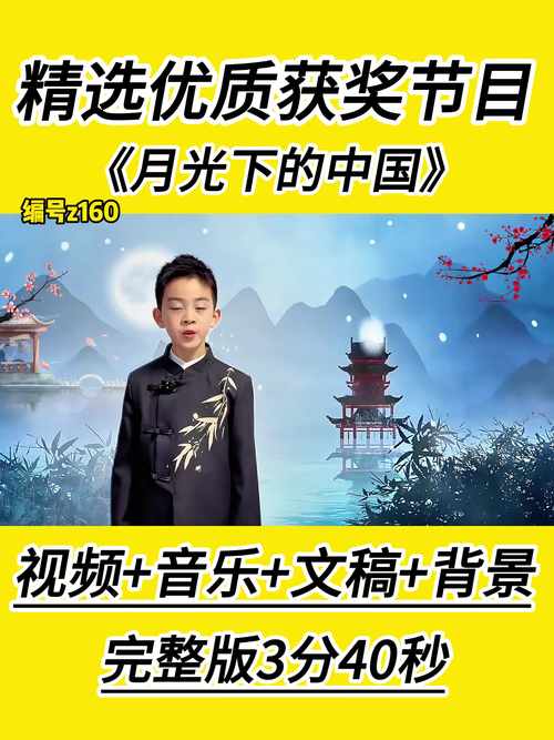 月光下的中国朗诵视频2026